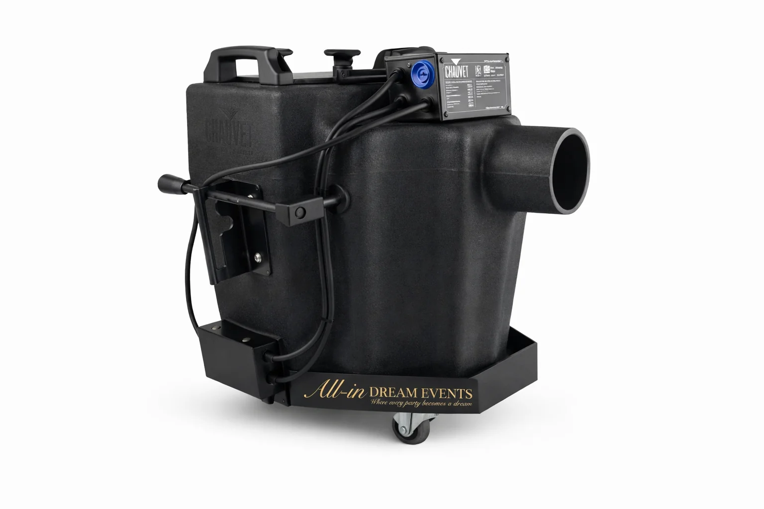 Low fog machine