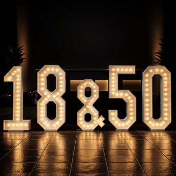 XL led letters & cijfers