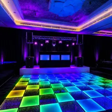 Led dansvloer